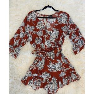 Floral romper